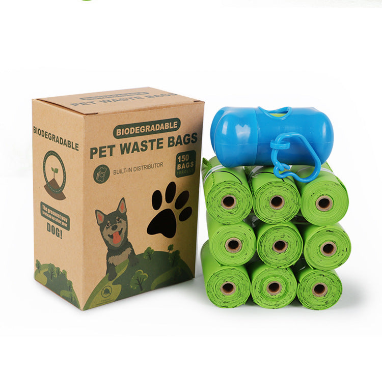 Biodegradable Dog Poop Bags+ Dispenser